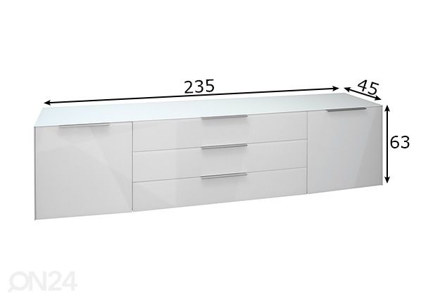 TV-taso Mix Box mitat
