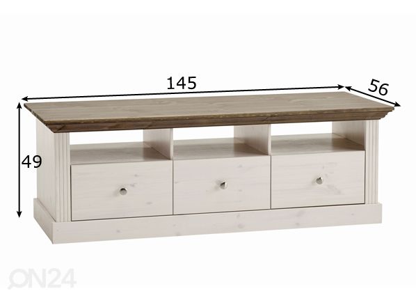 TV-taso Monaco 710 mitat