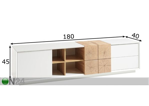 TV-taso Monterey mitat