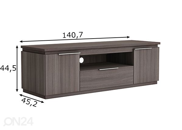 TV-taso ORIGIN mitat
