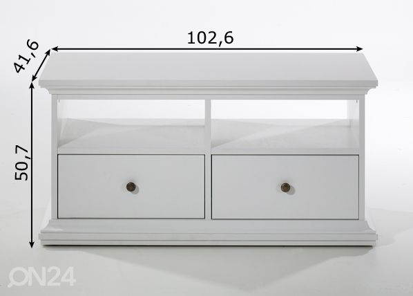TV-taso PARIS mitat