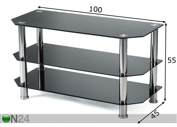 TV -taso PAUL mitat