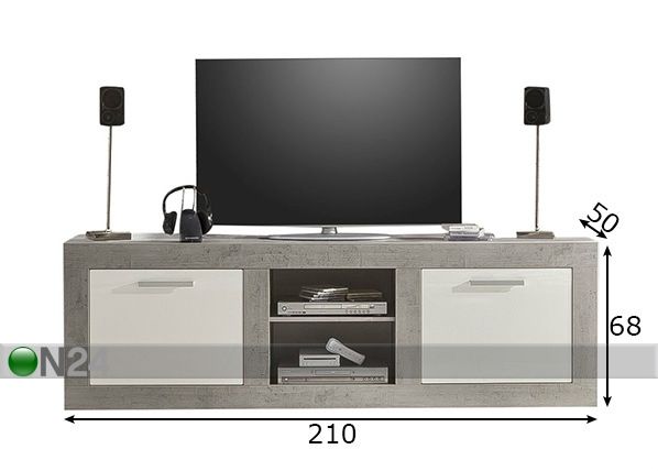 TV-taso Pure mitat