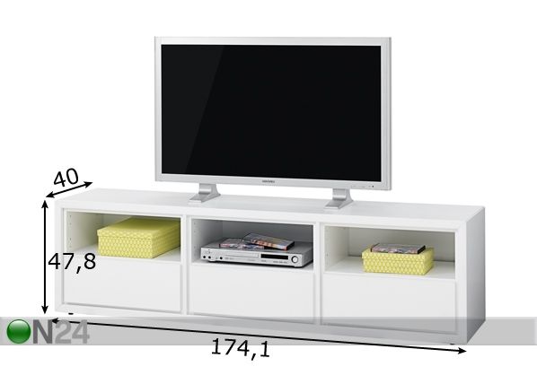 TV-taso QUADRA mitat