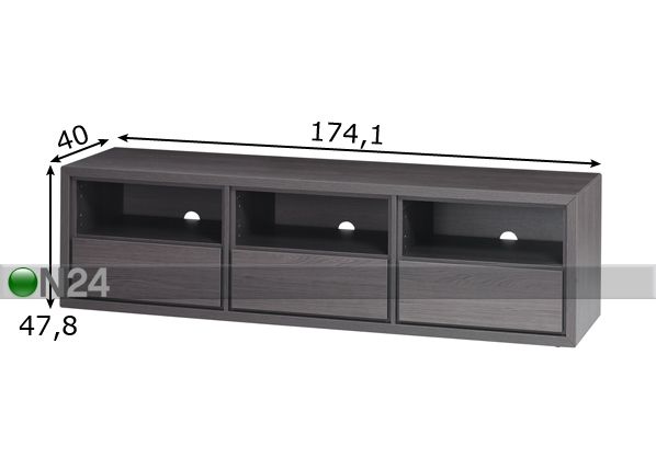 TV- taso QUADRA mitat