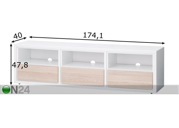 TV- taso QUADRA mitat