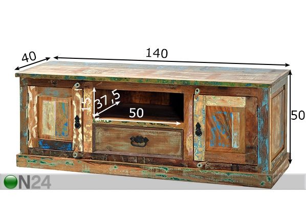 TV-taso Riverboat mitat