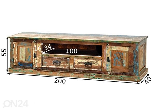 TV-taso Riverboat mitat