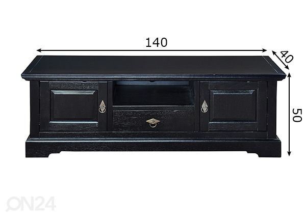 TV-taso Samba mitat