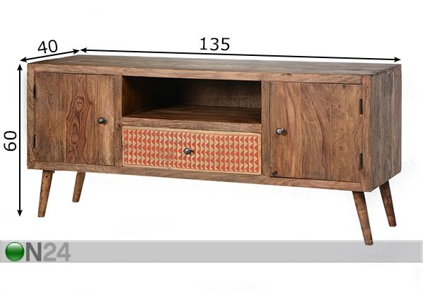 TV-taso Scandi mitat