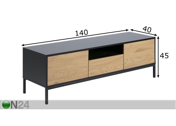 TV-taso Seaford mitat