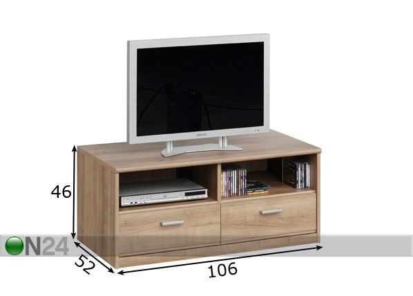 TV-taso SOFT PLUS mitat