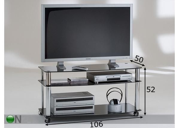 TV- taso TORNADO II mitat
