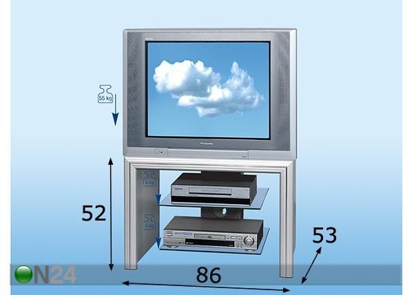 TV- taso TOSCA 2 BIS mitat