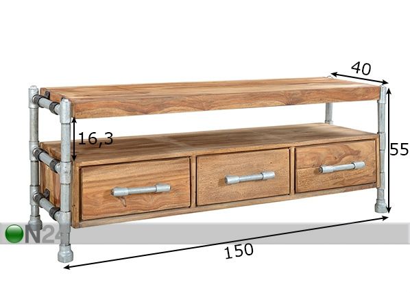 TV-taso Tube mitat