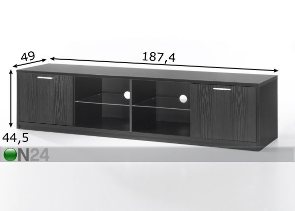 Tv-taso VIIWA mitat