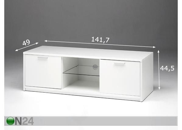 Tv-taso VIIWA mitat