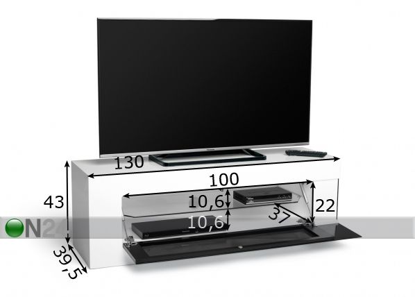 TV-taso Wraparound mitat