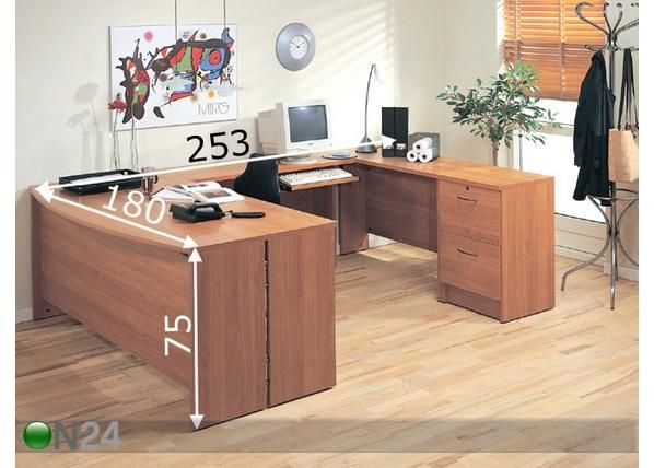 Työpiste 600 SERIES mitat