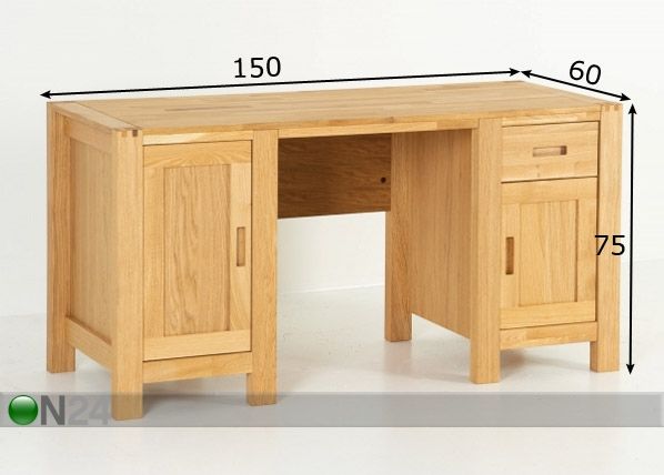 Työpöytä mitat