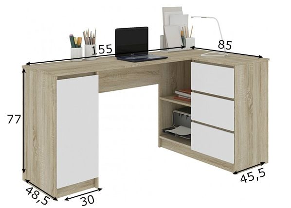 Työpöytä mitat
