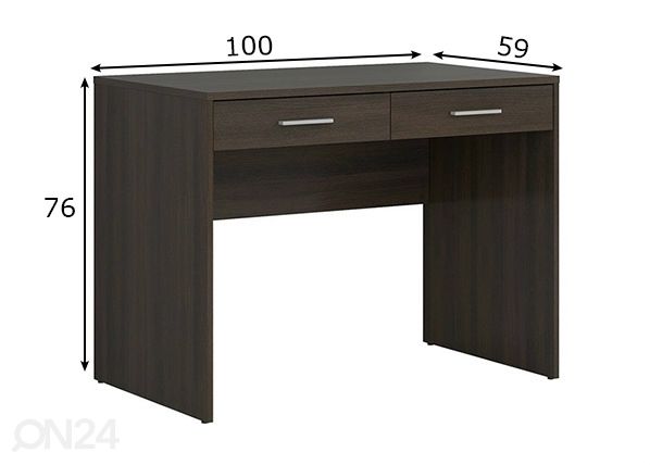 Työpöytä mitat