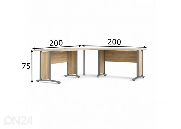 Työpöytä 287195 mitat