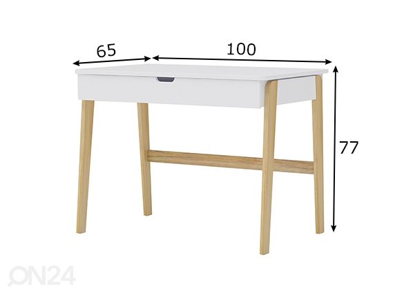 Työpöytä mitat