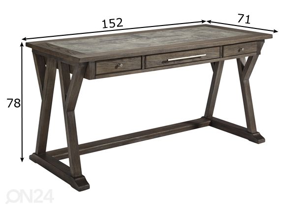 Työpöytä mitat