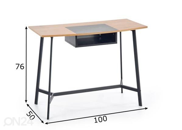 Työpöytä mitat