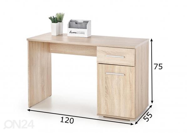 Työpöytä mitat