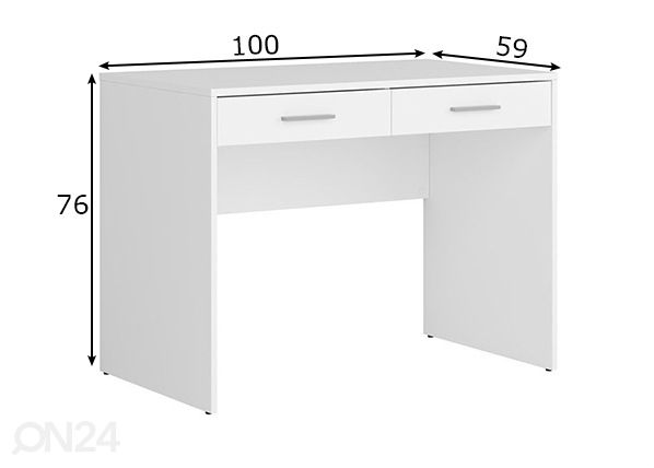 Työpöytä mitat