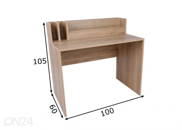 Työpöytä mitat