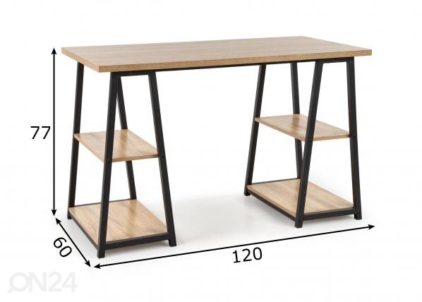 Työpöytä mitat