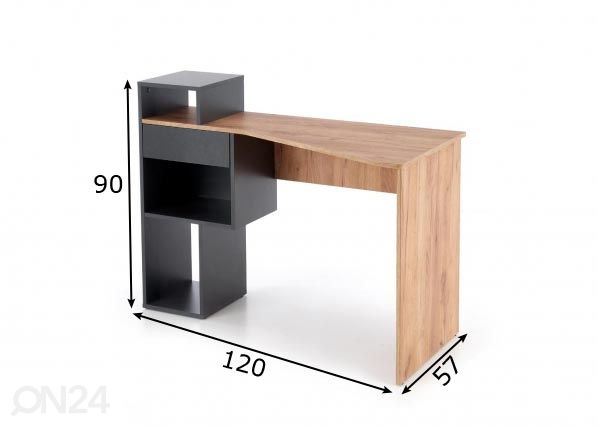 Työpöytä mitat
