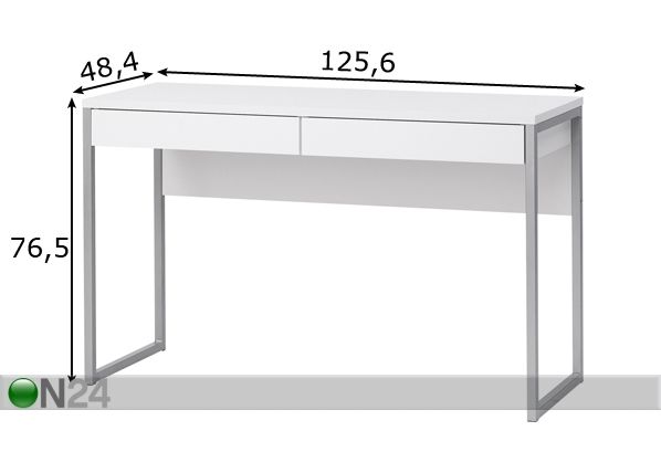 Työpöytä FUNCTION mitat