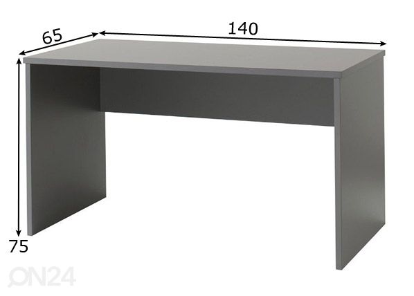 Työpöytä London mitat