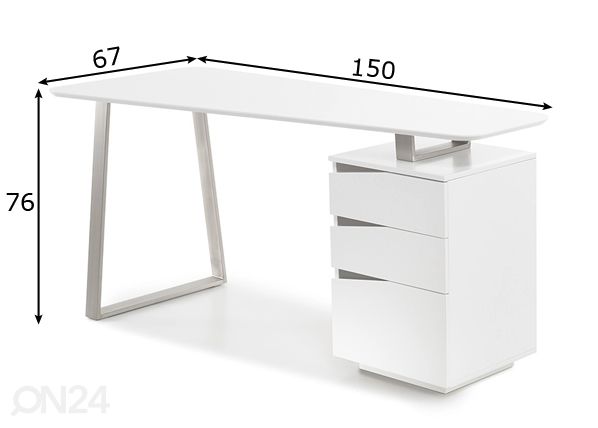 Työpöytä Tori mitat