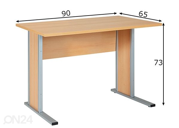 Työpöytä Vilnius mitat