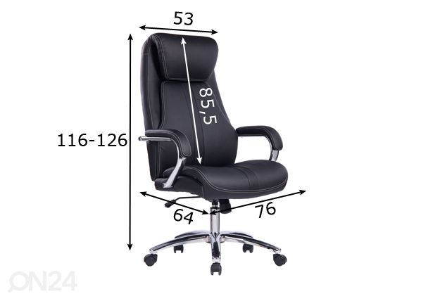 Työtuoli mitat