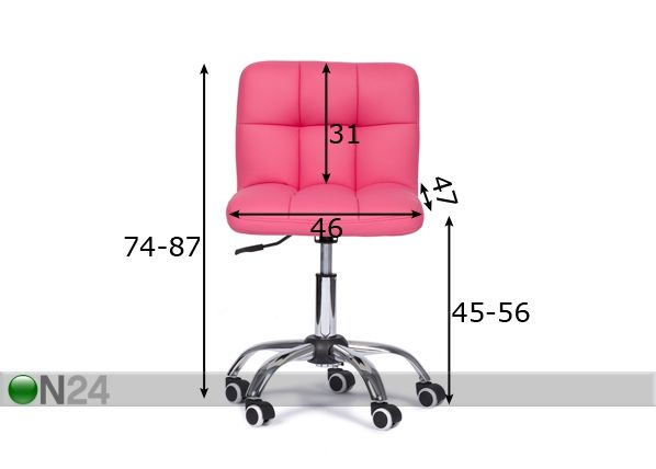 Työtuoli mitat