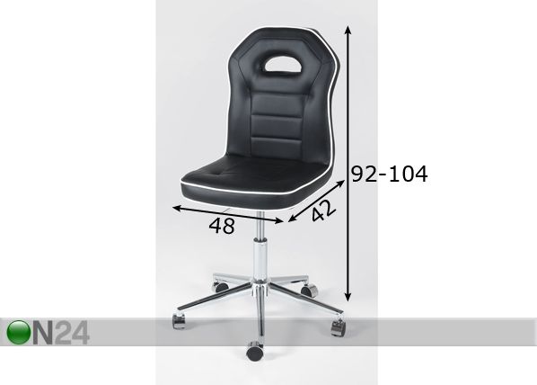 Työtuoli PENGUIN mitat