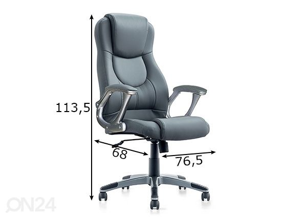 Työtuoli Rico mitat