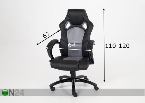 Työtuoli SPEEDY mitat