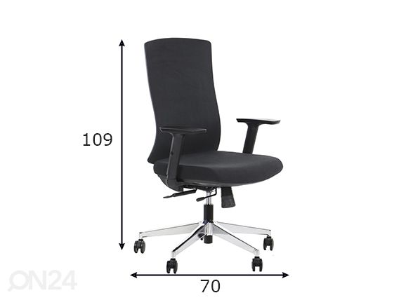 Työtuoli Tono mitat