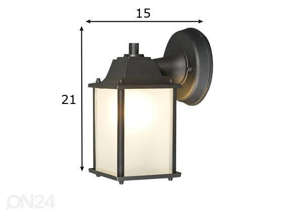 Ulkovalaisin mitat