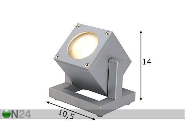 Ulkovalaisin CUBIX I mitat