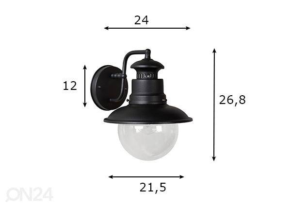 Ulkovalaisin Figo mitat