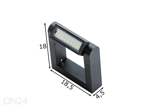 Ulkovalaisin Frame wall mitat