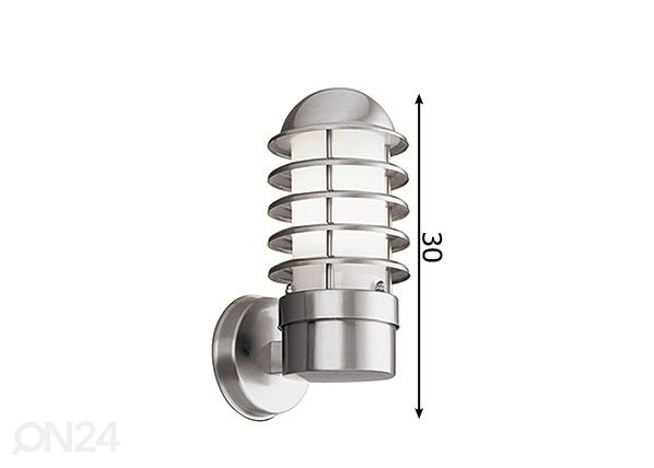 Ulkovalaisin Outdoor mitat